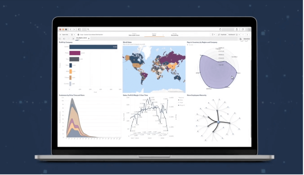 Associations de données dans Qlik Sense
